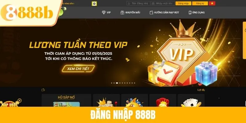 Đăng Nhập 888B - 3 Bước Trải Nghiệm Vô Vàn Game Hấp Dẫn