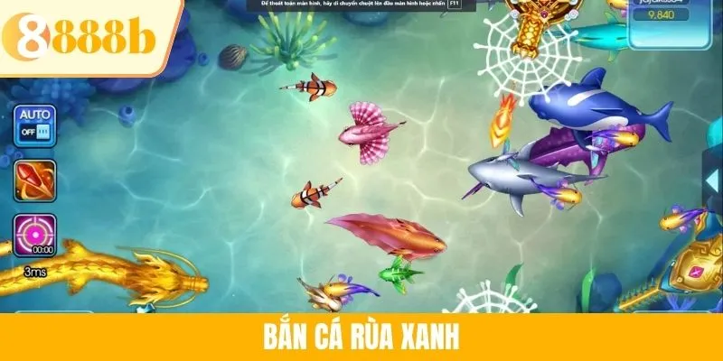 Bắn Cá Rùa Xanh - Bí Kíp Săn Boss Huyền Thoại Tại 888B